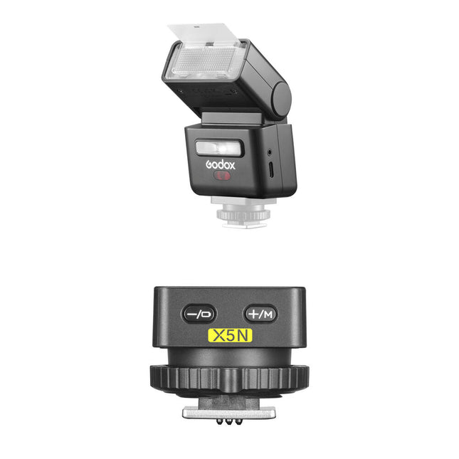 Godox iT32 Mini Flash TTL con Trigger X5N para Nikon 2.4 GHz HSS USB-C