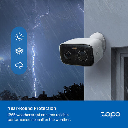 TP-Link Tapo C400 Cámara de Seguridad Exterior 1080p Batería 116.7º
