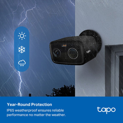 TP-Link Tapo C401 Cámara de Seguridad Exterior 1080p 32.8 ft Visión Nocturna