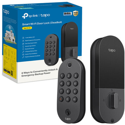TP-Link Tapo DL105 Cerradura Inteligente Wi-Fi Batería 7800mAh IP54