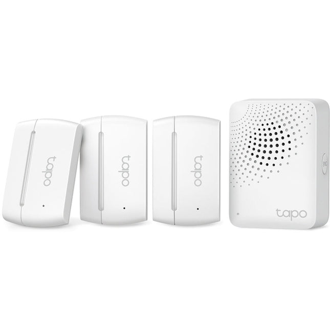 TP-Link Tapo T31 Kit Inicial Sensor de Seguridad Inteligente con 3 Sensores Inalámbricos