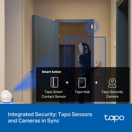 TP-Link Tapo T31 Kit Inicial Sensor de Seguridad Inteligente con 3 Sensores Inalámbricos