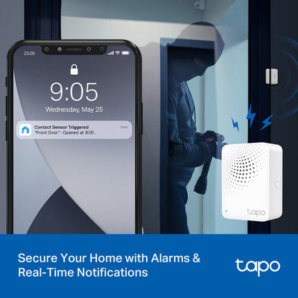 TP-Link Tapo T31 Kit Inicial Sensor de Seguridad Inteligente con 3 Sensores Inalámbricos