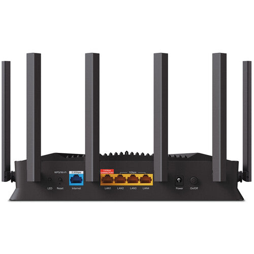 TP-Link Archer GE400 BE6500 Router Inalámbrico Dual Band 2.5G 6453Mb/s 6 Antenas RGB