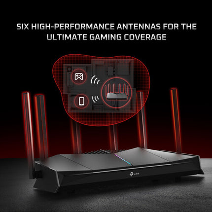 TP-Link Archer GE400 BE6500 Router Inalámbrico Dual Band 2.5G 6453Mb/s 6 Antenas RGB
