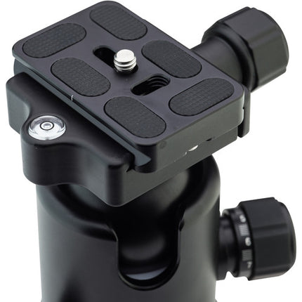 Benro B4 Cabezal esférico triple acción Capacidad 44.1 lb Altura 4.5" con placa rápida PU70