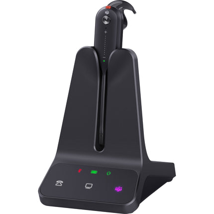 Yealink WH63 E2 Auricular Inalámbrico Mono Convertible Dect Microsoft Teams 8 Horas Autonomía 185 Metros Alcance