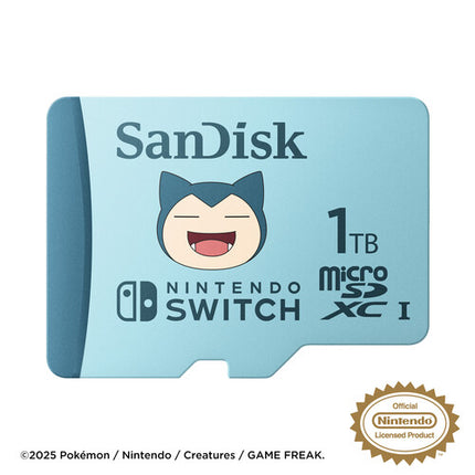 SanDisk 1TB Pokemon microSDXC UHS-I Tarjeta de Memoria 100 MB/s