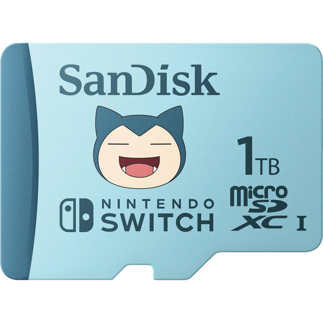 SanDisk 1TB Pokemon microSDXC UHS-I Tarjeta de Memoria 100 MB/s