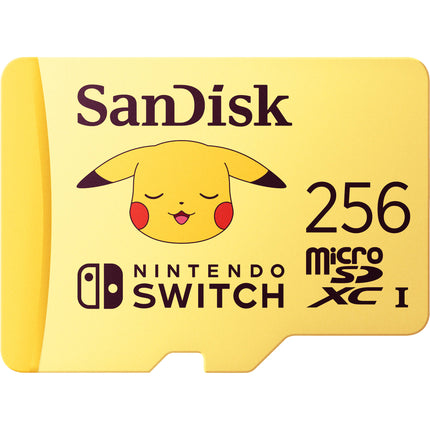 SanDisk Pokemon microSDXC 256GB UHS-I V30 Clase 10 Memoria