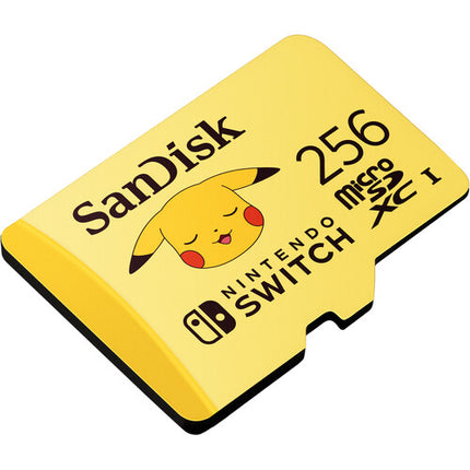 SanDisk Pokemon microSDXC 256GB UHS-I V30 Clase 10 Memoria