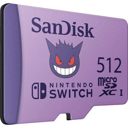 SanDisk Pokemon microSDXC 512GB UHS-I V30 Clase 10 memoria