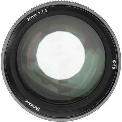 7Artisans 75mm f1.4 Lente para Sony E Full Frame Apertura f1.4 a f16