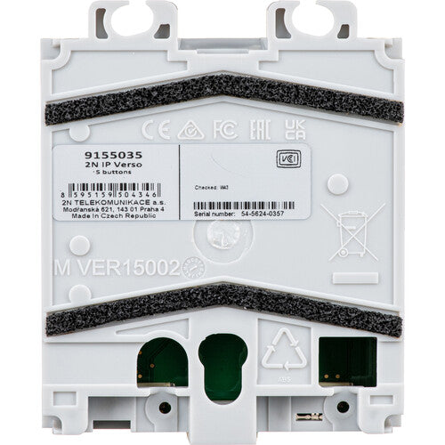 2N 01258-001 Módulo de Marcación Rápida 5 Botones para Intercom IP Verso LTE Verso