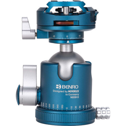 Benro NOVOFLEX NBBH Series 3 Cabezal de Bola Capacidad 17.6 lb con Bloqueo Preciso
