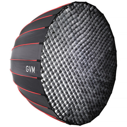 GVM YG120 Softbox para Luz R1200B 47.24" con Difusores y Rejilla Panal