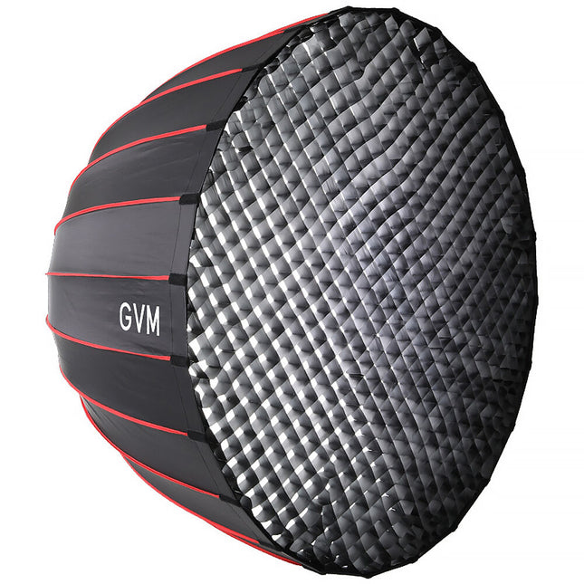 GVM YG120 Softbox para Luz R1200B 47.24" con Difusores y Rejilla Panal