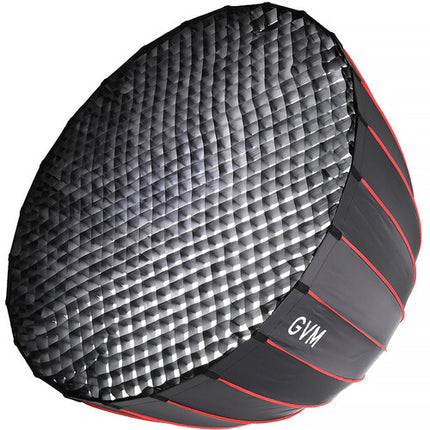 GVM YG120 Softbox para Luz R1200B 47.24" con Difusores y Rejilla Panal