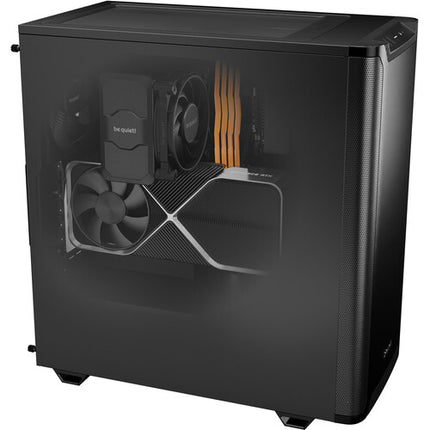 be quiet! Pure Base 501 Caja Mid-Tower Negra con 2 Ventiladores 140mm USB-C