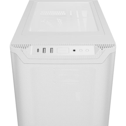 be quiet! Pure Base 501 Airflow Caja Mid-Tower Blanca Ventana 2 Ventiladores 140mm