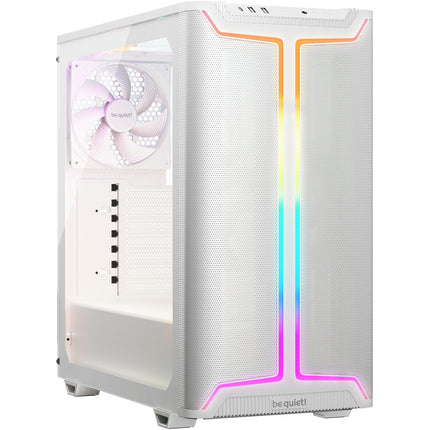 be quiet! Pure Base 501 DX Caja Mid-Tower Blanca con 2 Ventiladores 140mm USB-C
