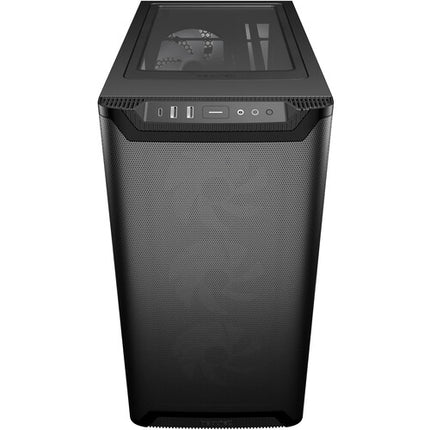 be quiet! Pure Base 501 LX Caja Mid-Tower Negra con 3 ventiladores ARGB y soporte USB-C