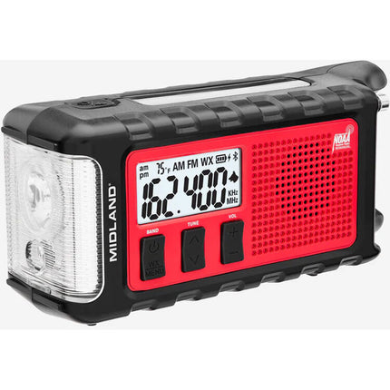 Midland E+Ready ER310 Pro Radio de emergencia manivela 10000mAh 200h duración