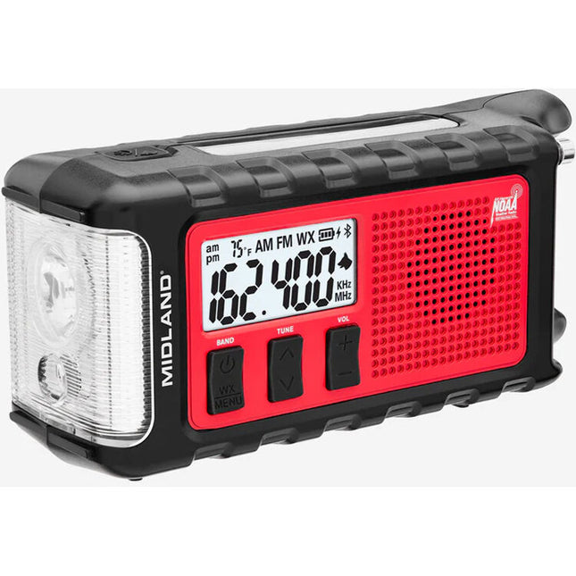 Midland E+Ready ER310 Pro Radio de emergencia manivela 10000mAh 200h duración