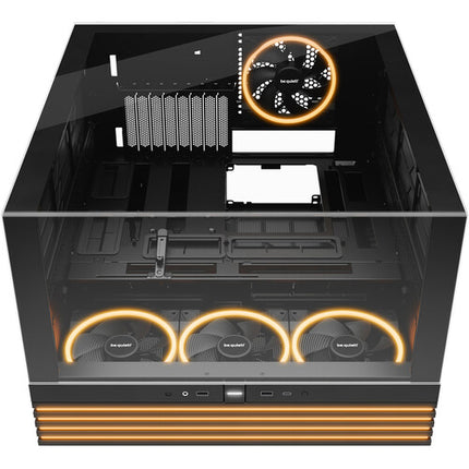 be quiet! Light Base 900 FX caja torre completa negra vidrio templado 4 ventiladores 140mm ARGB