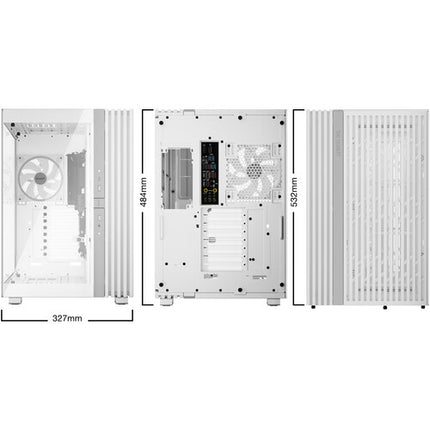 be quiet! Light Base 900 FX Caja Full-Tower Blanca con 4 Ventiladores ARGB 140mm