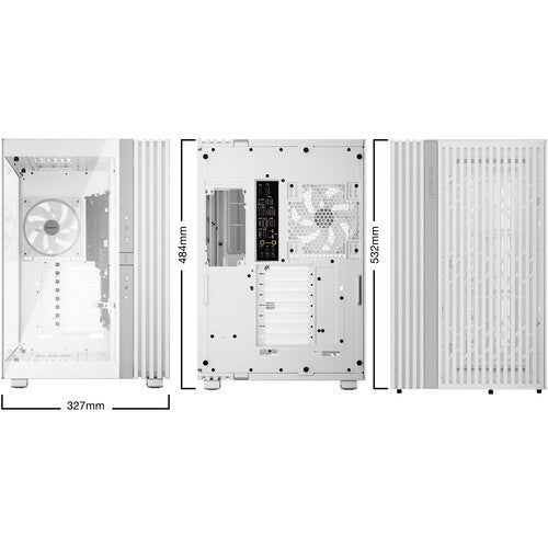 be quiet! Light Base 900 FX Caja Full-Tower Blanca con 4 Ventiladores ARGB 140mm