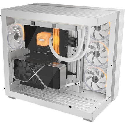 be quiet! Light Base 900 FX Caja Full-Tower Blanca con 4 Ventiladores ARGB 140mm