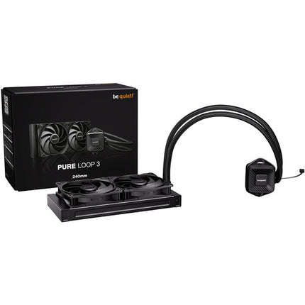 be quiet! Pure Loop 3 240mm Disipador Líquido CPU 2 Ventiladores 2100 rpm