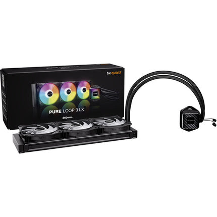 be quiet! Pure Loop 3 LX 360mm Refrigeración Líquida CPU ARGB PWM 2100 rpm
