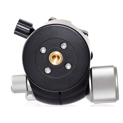 Desmond DLOW-55 Cabeza de Bola con Placa QR Arca Tipo 55mm 3.9" Alto y Estuche