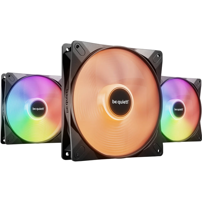 be quiet! Light Wings LX Ventilador ARGB 140mm 1200 rpm 3-Pack
