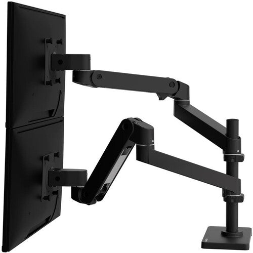 Ergotron LX Pro Soporte Doble para Monitores hasta 24" 25" Extensión 360° Rotación