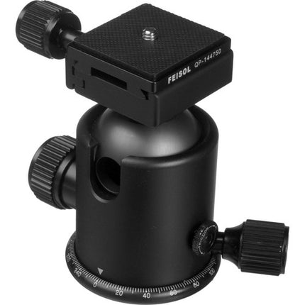 FEISOL CB-50D Rótula para Trípode Capacidad 41 lb con Placa QP-144750
