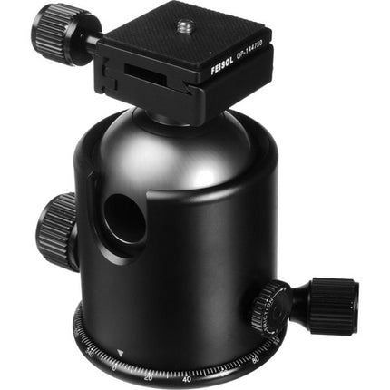 FEISOL CB-70D Cabezal Esférico con Placa de Liberación QP-144750 37.6 kg Capacidad Bloqueo Dual