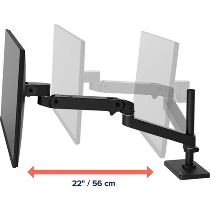 Ergotron LX Pro Soporte Monitor Brazo Único para Pantallas hasta 34" extensión 22" ajuste 13" altura