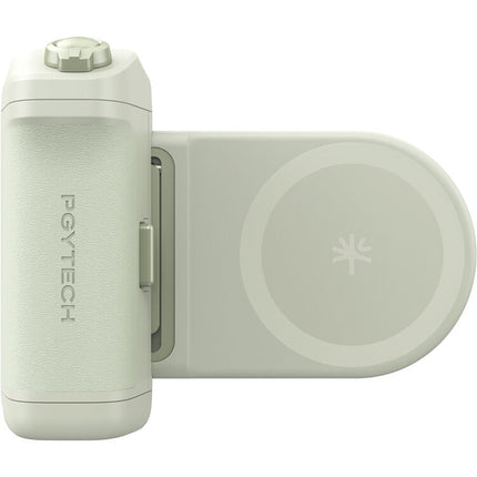PGYTECH MagCam 2 Agarre para Smartphone Verde menta con Batería de 3000mAh y Control Bluetooth
