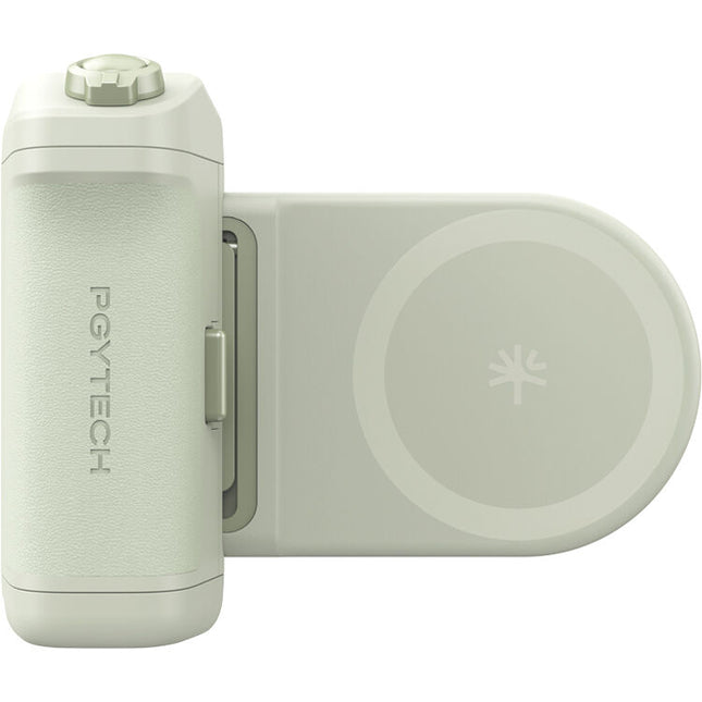 PGYTECH MagCam 2 Agarre para Smartphone Verde menta con Batería de 3000mAh y Control Bluetooth