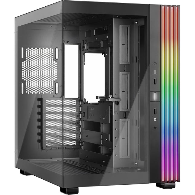 be quiet! Light Base 600 DX Caja Mid-Tower con Panel de Vidrio Templado USB-C 3.2 Gen 2 y Soporte para Refrigeración Líquida