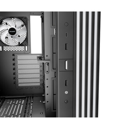 be quiet! Light Base 600 DX Caja Mid-Tower con Panel de Vidrio Templado USB-C 3.2 Gen 2 y Soporte para Refrigeración Líquida