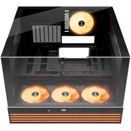 be quiet! Light Base 600 LX Caja Mid-Tower Negro con 4 ventiladores ARGB 120mm y soporte para GPUs hasta 15.7 pulgadas