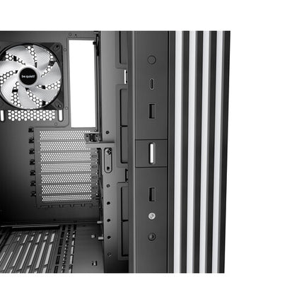 be quiet! Light Base 600 LX Caja Mid-Tower Negro con 4 ventiladores ARGB 120mm y soporte para GPUs hasta 15.7 pulgadas