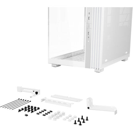 be quiet! Light Base 600 LX Caja Mid-Tower ATX con 4 Ventiladores ARGB 120mm Blanco