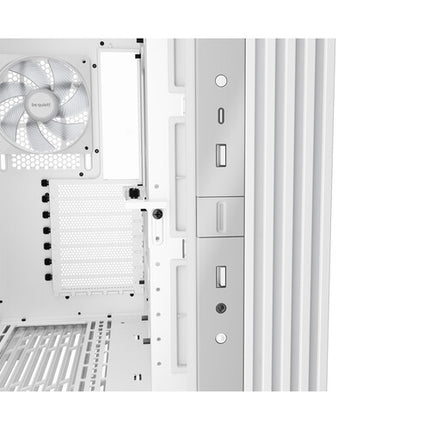 be quiet! Light Base 600 LX Caja Mid-Tower ATX con 4 Ventiladores ARGB 120mm Blanco