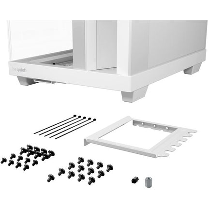 be quiet! Light Base 500 LX Caja Mid-Tower Blanca con 4 Ventiladores ARGB 120mm