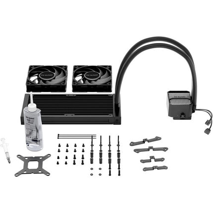 be quiet! Silent Loop 3 240mm Refrigeración Líquida CPU Radiador Aluminio Ventiladores PWM
